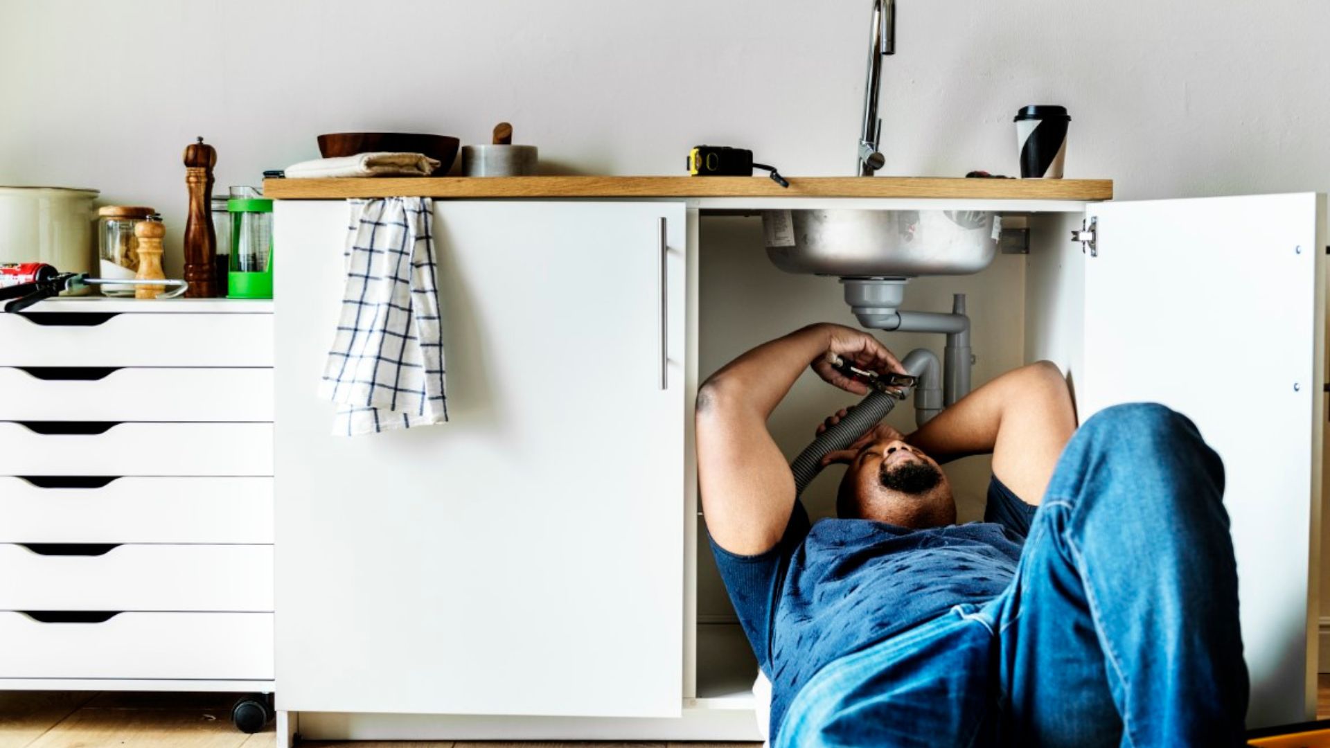 Clogged Sewer Line Jet Cleaning